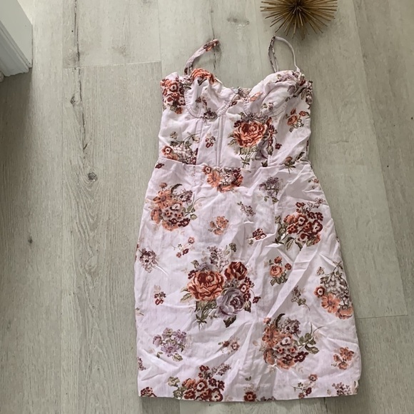 Brock Collection x H&M Lyocell-blend Dress floral size small beach summer travel - Picture 10 of 16